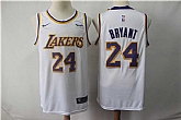 Lakers 24 Kobe Bryant White 2018 19 Nike Swingman Jersey,baseball caps,new era cap wholesale,wholesale hats